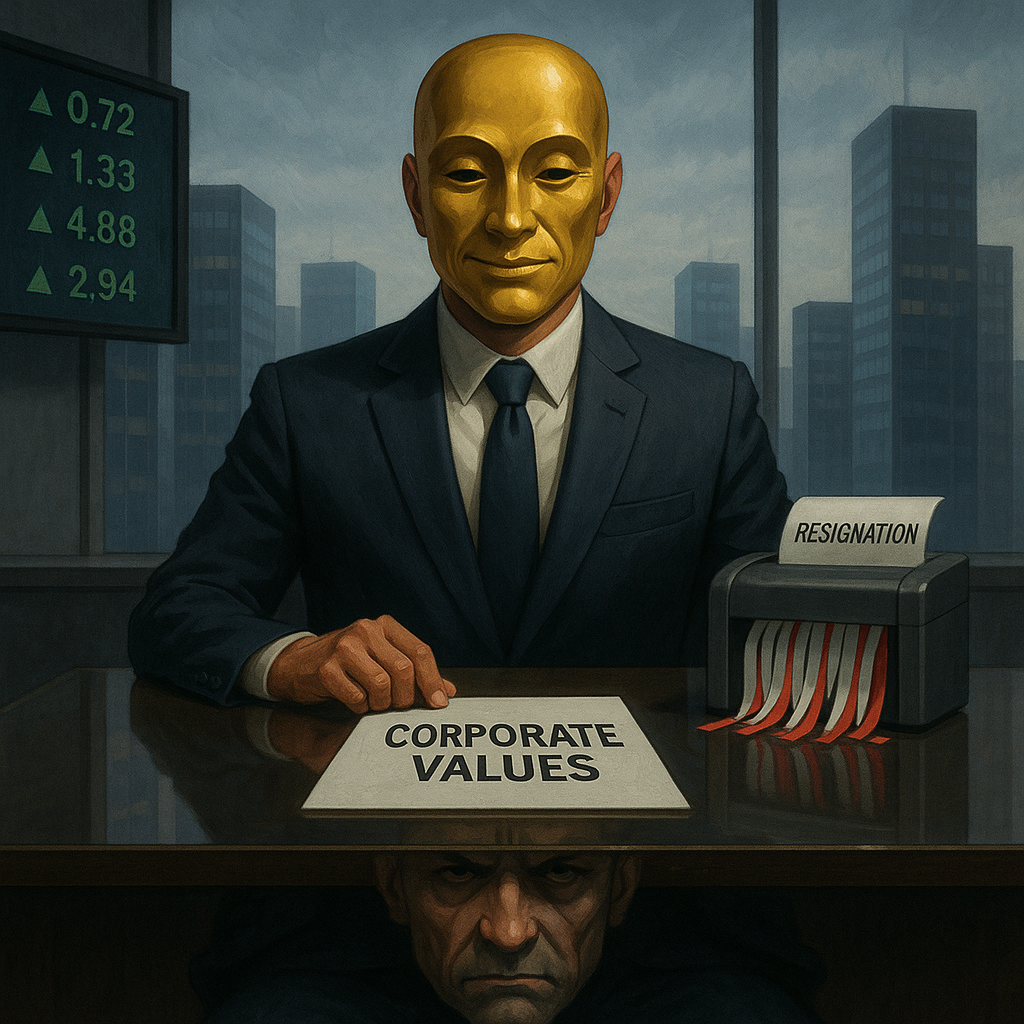 Let's Face It: Corporate Values Are Total Bullshit